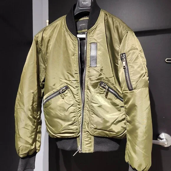 Zara Jackets Coats Bomber Jacket Poshmark